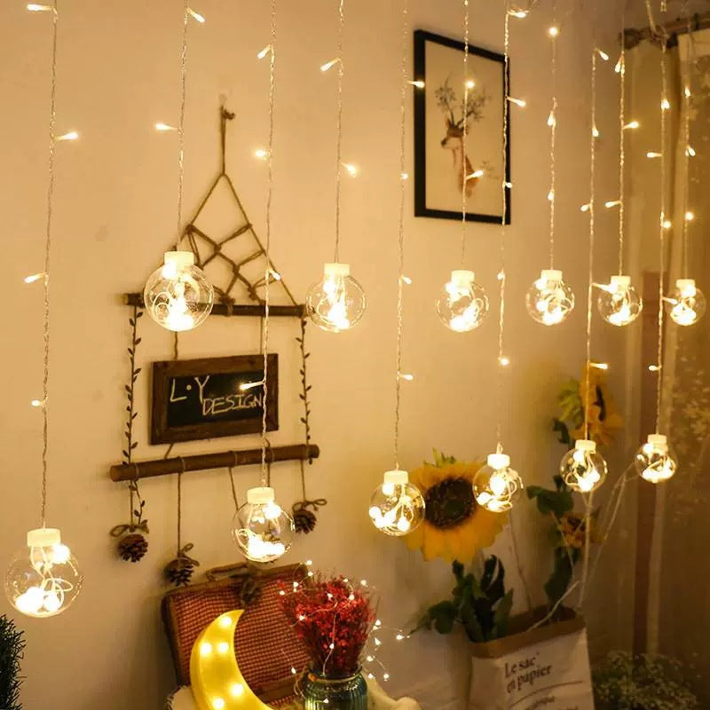 Hanging LED Globe String Lights | Thrascher
