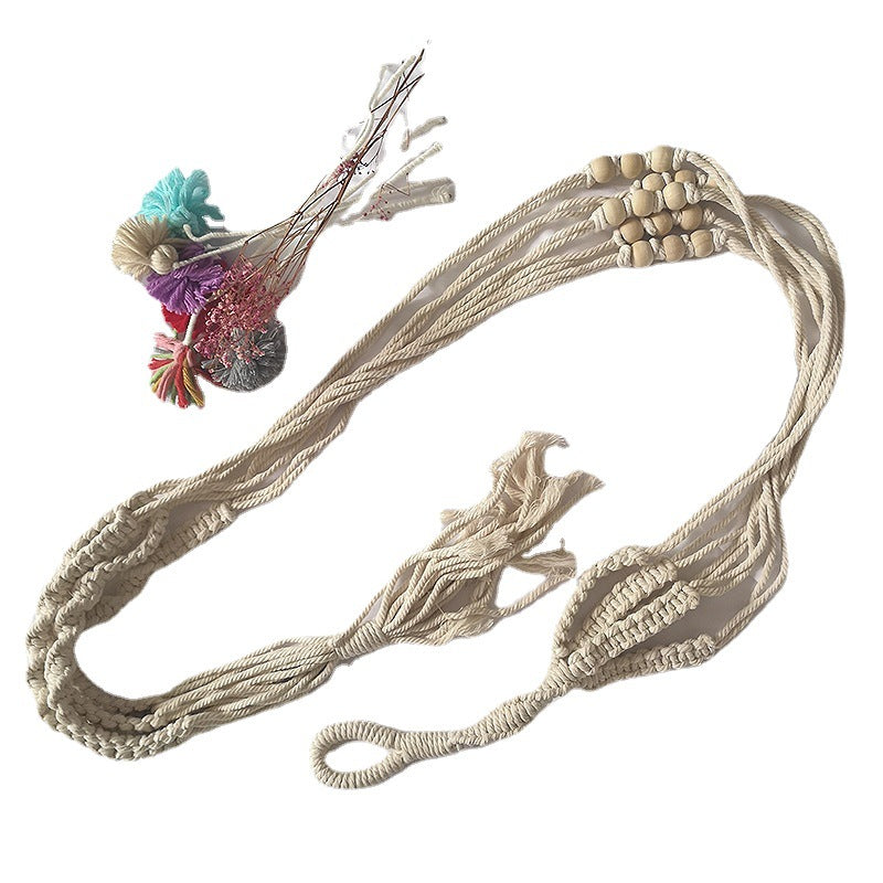 Hanging Macrame Shelf | Thrascher