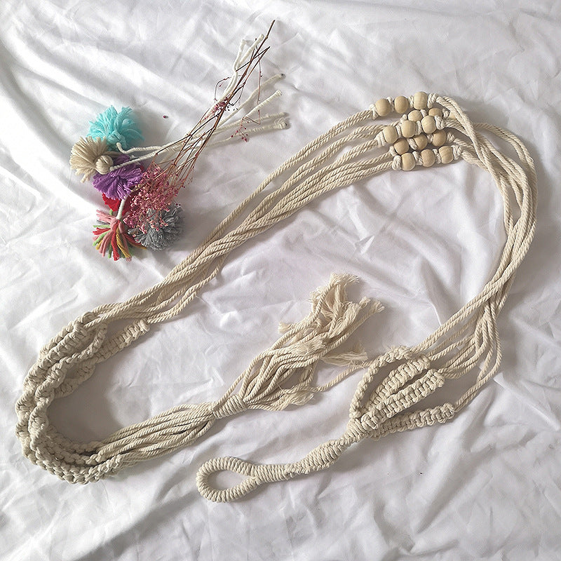 Hanging Macrame Shelf | Thrascher