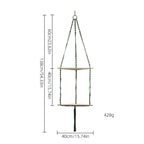 Hanging Plant Holder Green Triangle | Thrascher