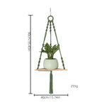Hanging Plant Holder Green Triangle | Thrascher