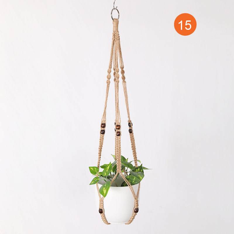 Hanging Plant Holder Jute Tape | Thrascher