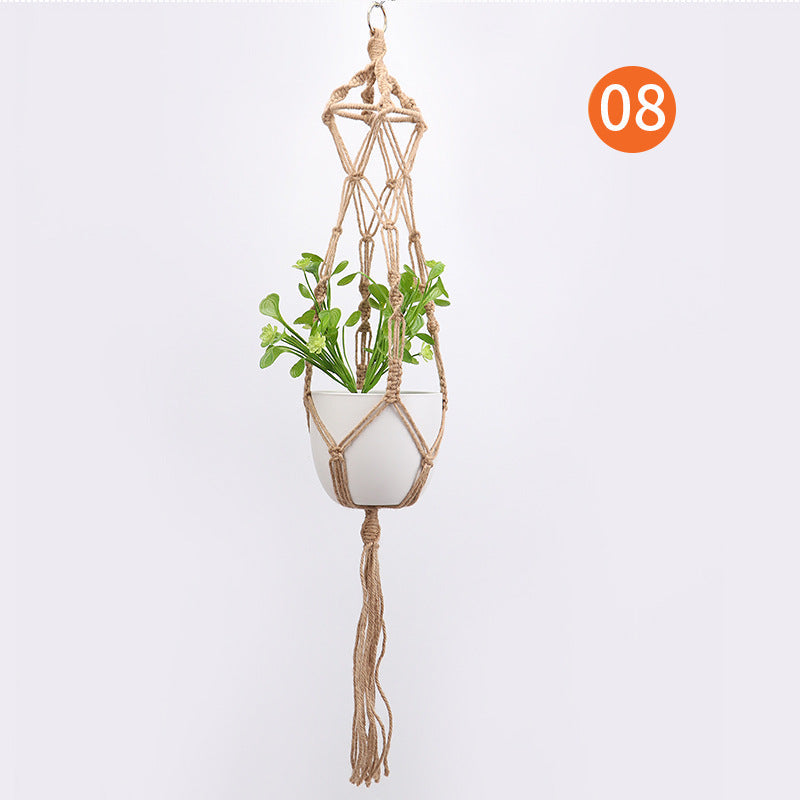 Hanging Plant Holder Jute Tape | Thrascher