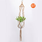 Hanging Plant Holder Jute Tape | Thrascher
