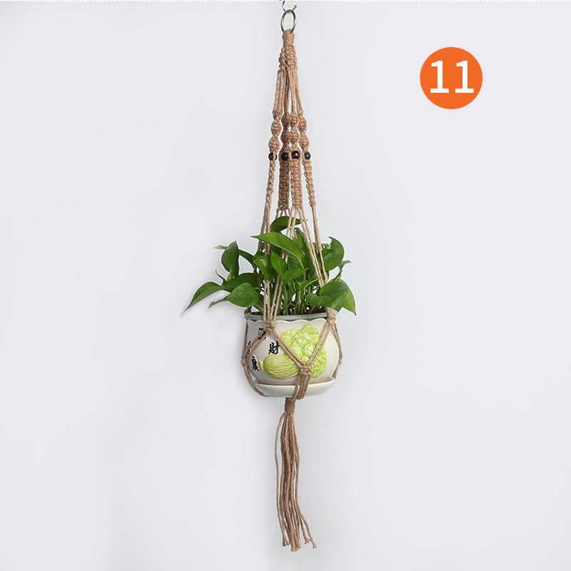 Hanging Plant Holder Jute Tape | Thrascher