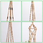 Hanging Plant Holder Jute Tape | Thrascher