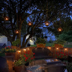 Hanging Spherical Wire Tealight Holder Set | Thrascher