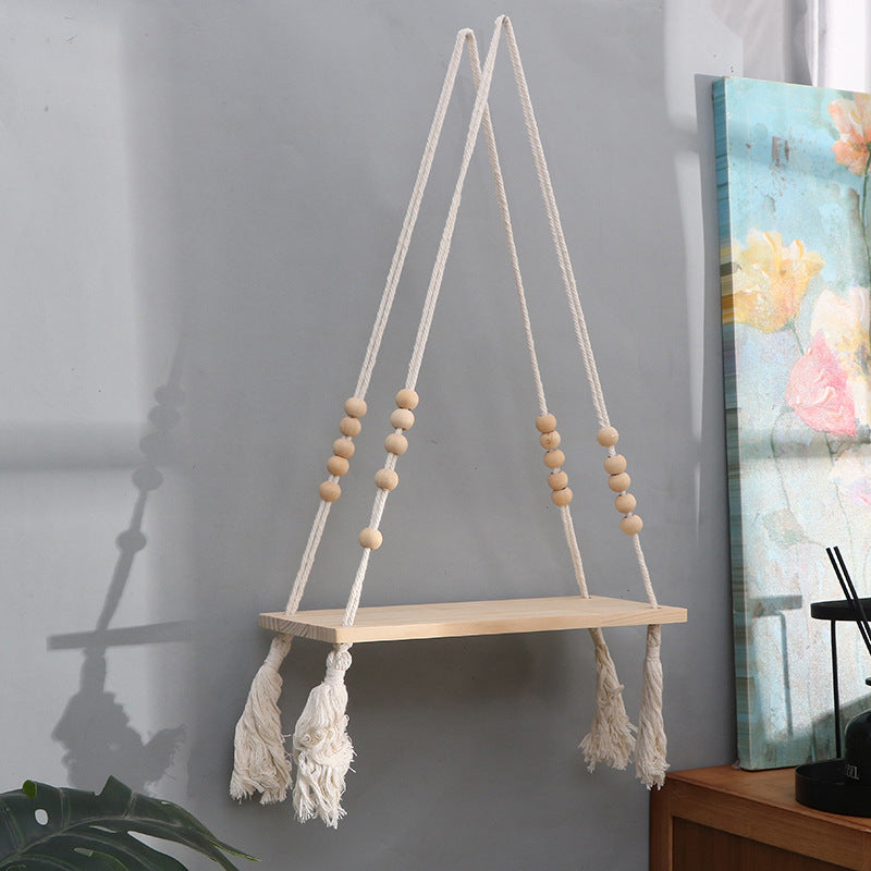 Hanging Wooden Shelf | Thrascher