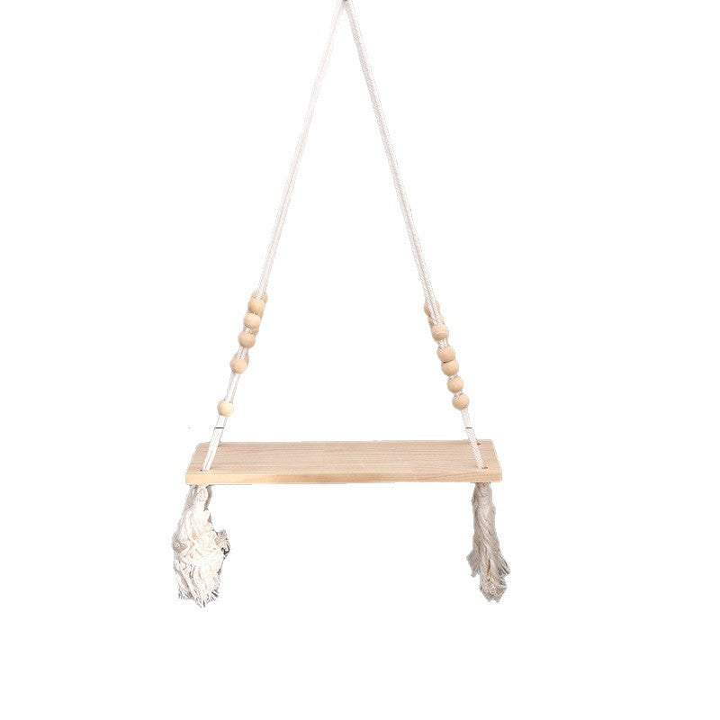 Hanging Wooden Shelf | Thrascher
