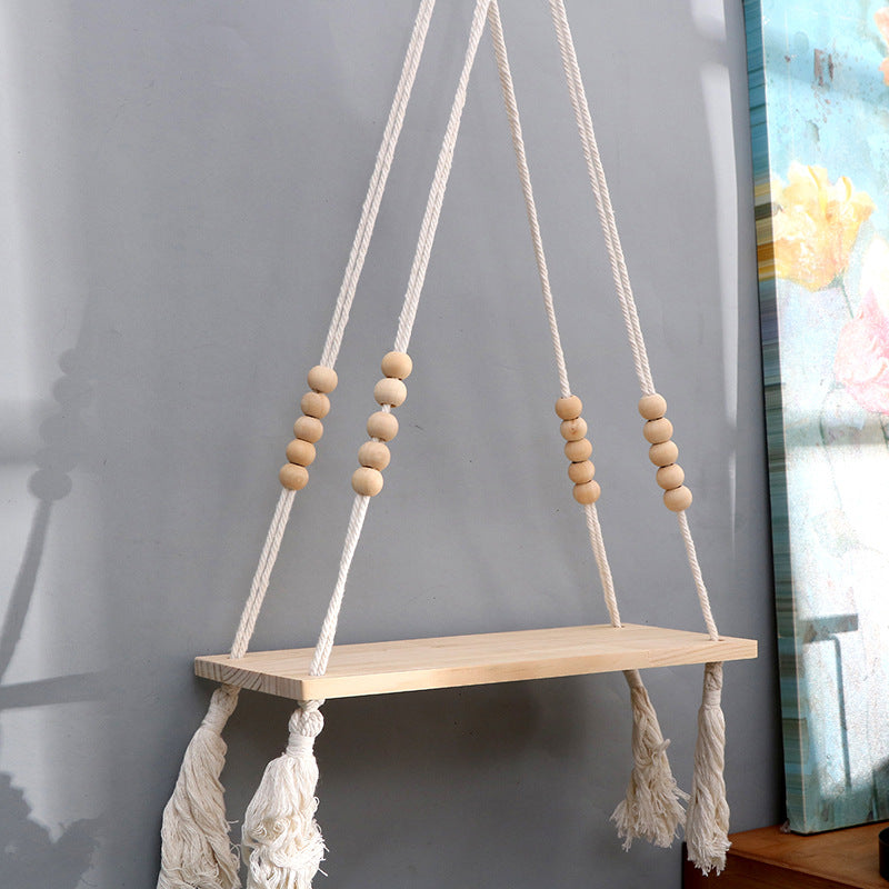 Hanging Wooden Shelf | Thrascher