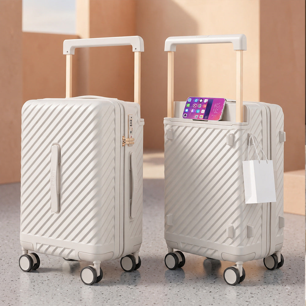 Hardshell Spinner Luggage with 360-Degree Wheels and TSA Lock, view 4