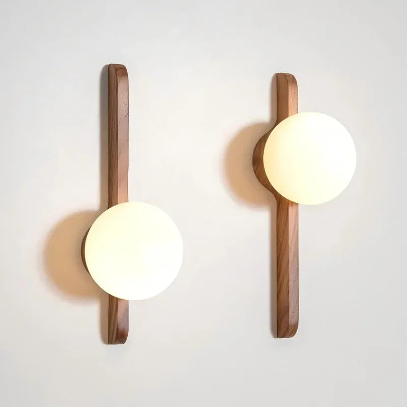Hartshore Wood Wall Lamp