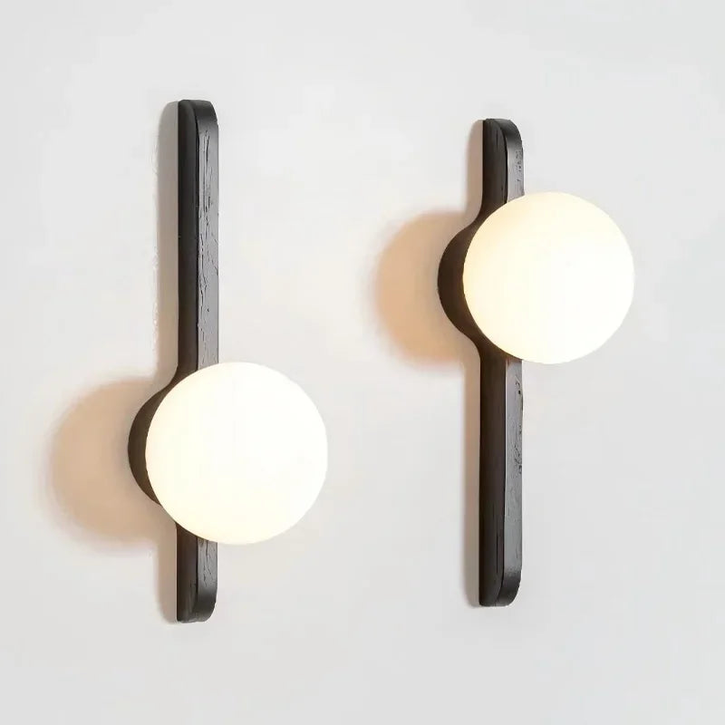 Hartshore Wood Wall Lamp
