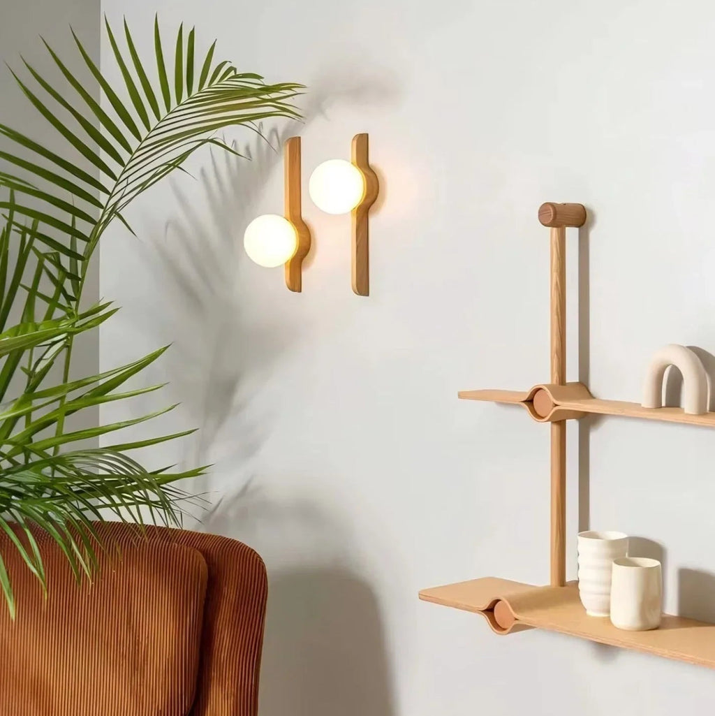 Hartshore Wood Wall Lamp