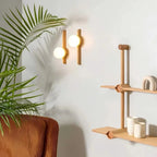 Hartshore Wood Wall Lamp