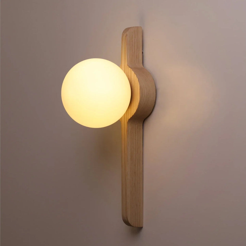 Hartshore Wood Wall Lamp