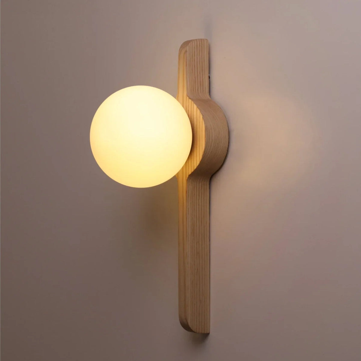 Hartshore Wood Wall Lamp