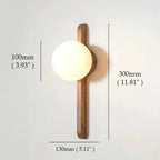 Hartshore Wood Wall Lamp