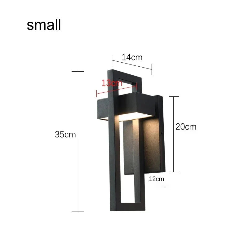 Harunda Outdoor LED Wall Light