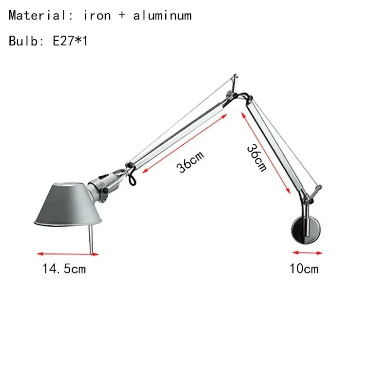 Hazelcombe Adjustable Wall Lamp