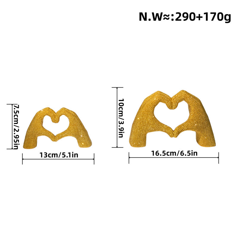 Heart Hand Sculpture | Thrascher