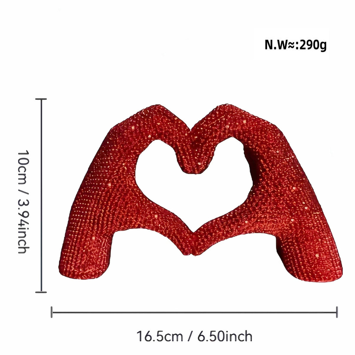 Heart Hand Sculpture | Thrascher