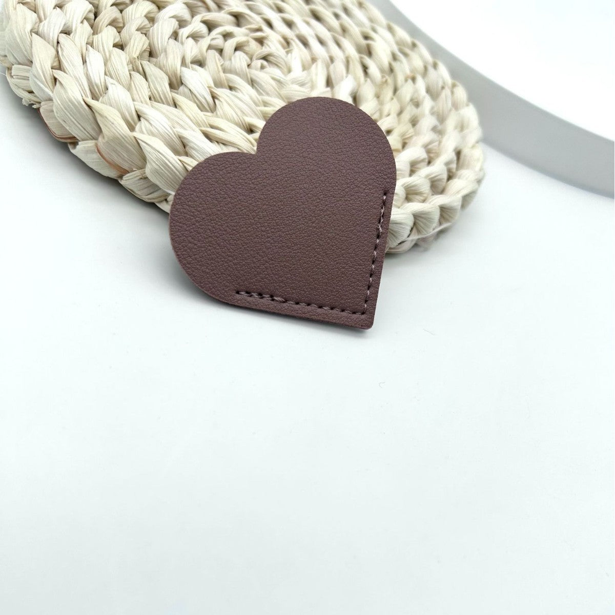 Heart-Shaped Leather Accessory | Thrascher