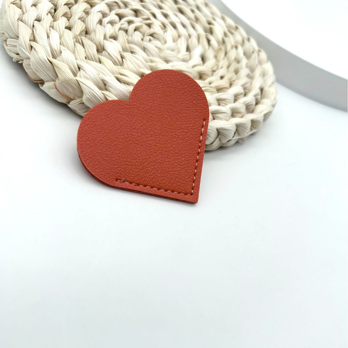 Heart-Shaped Leather Accessory | Thrascher