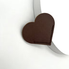 Heart-Shaped Leather Accessory | Thrascher
