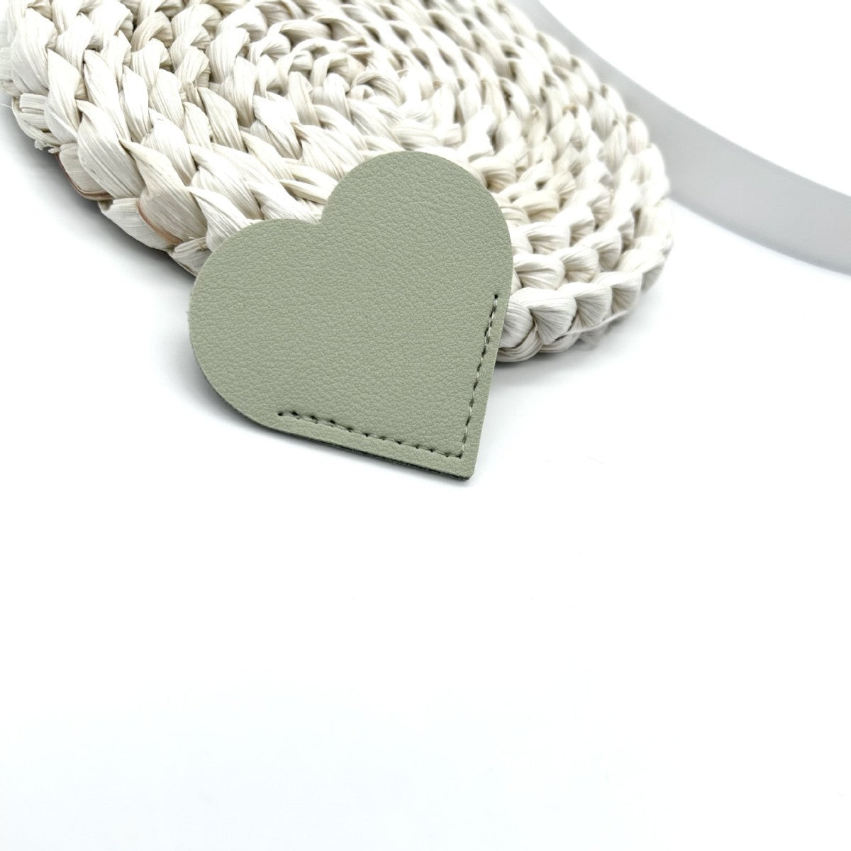 Heart-Shaped Leather Accessory | Thrascher
