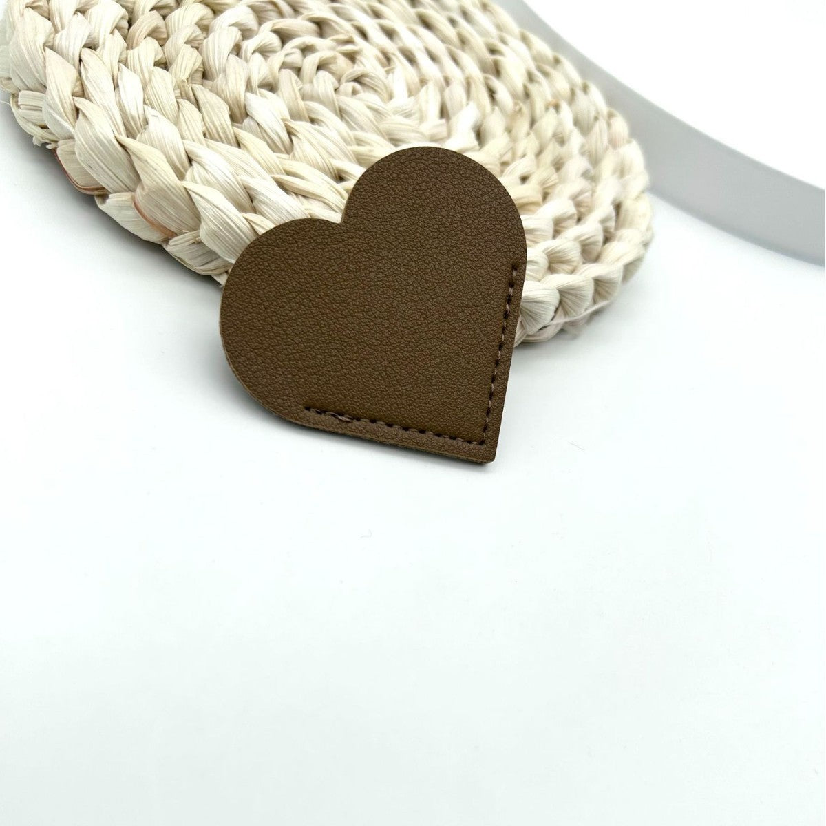 Heart-Shaped Leather Accessory | Thrascher