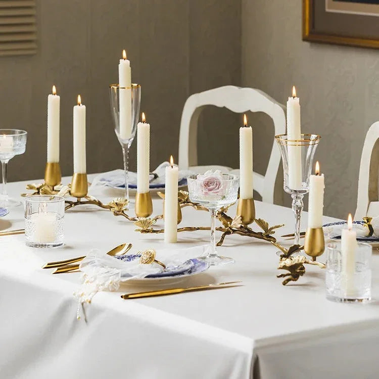 Helruna Brass Candleholder