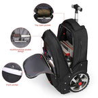 Helsinki Rolling Laptop Backpack Trolley, 17.3-Inch, 30/45 L, view 2