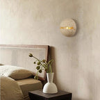 Heltora Travertine Wall Lamp