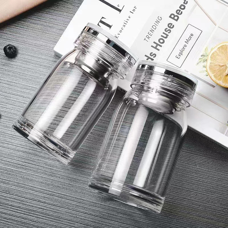 High Borosilicate Glass Cup, Transparent, 300ml, 400ml or 580ml, view 2