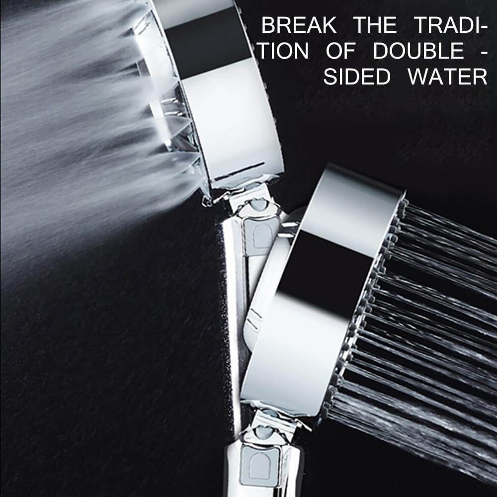 High-Pressure Shower Head with Soap Dispenser, Double-Sided Outlet, view 10