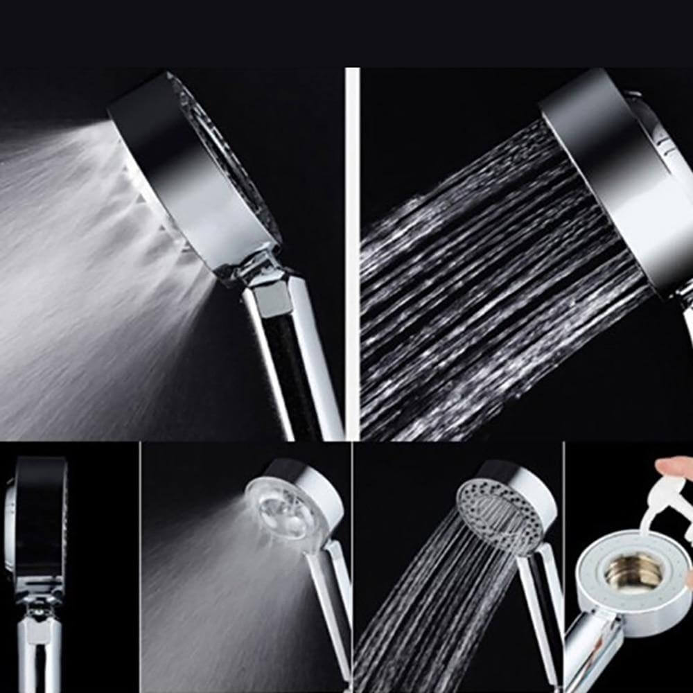 High-Pressure Shower Head with Soap Dispenser, Double-Sided Outlet, view 4