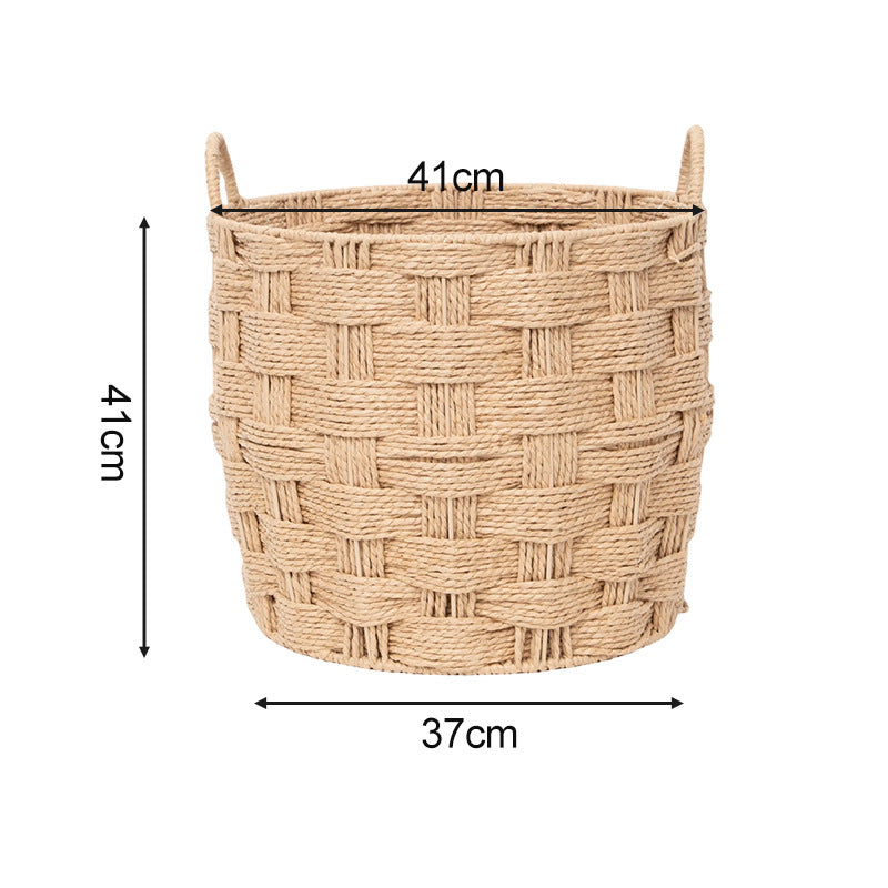 High-Quality and Decorative Storage Basket with Braided Structure | Thrascher