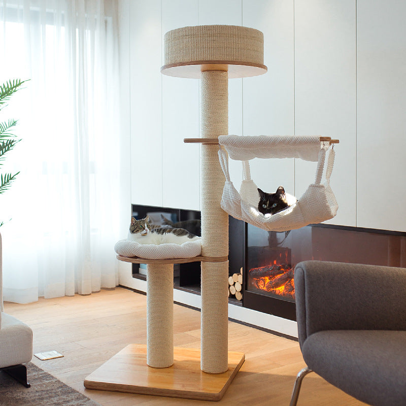High-Quality Cat Tree with Multifunctional Resting Areas | Thrascher