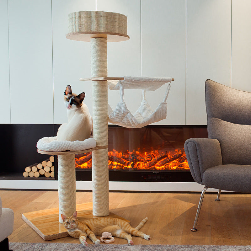 High-Quality Cat Tree with Multifunctional Resting Areas | Thrascher