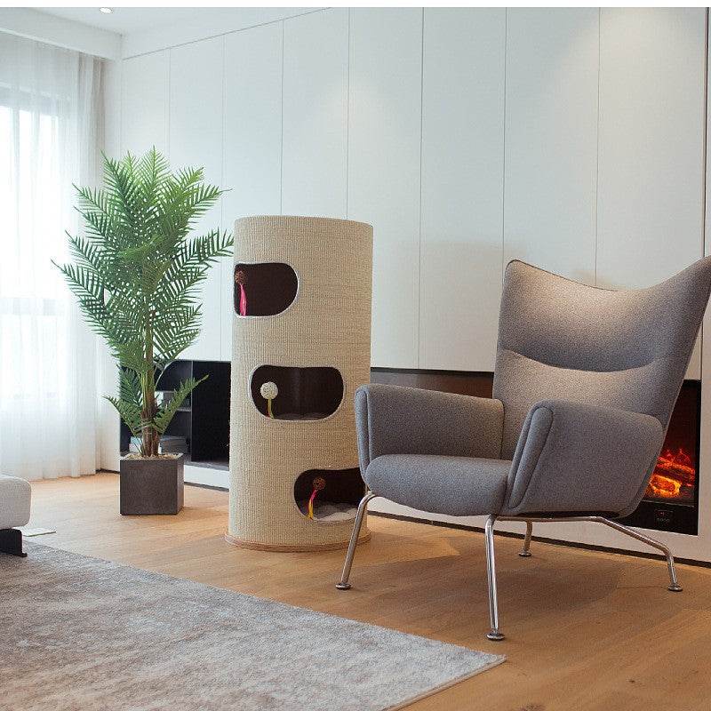 High-Quality Cat Tree with Play Station | Thrascher