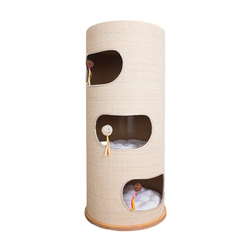 High-Quality Cat Tree with Play Station | Thrascher