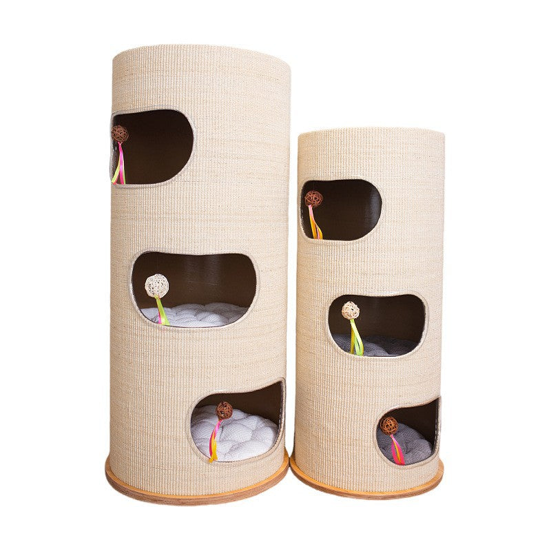 High-Quality Cat Tree with Play Station | Thrascher