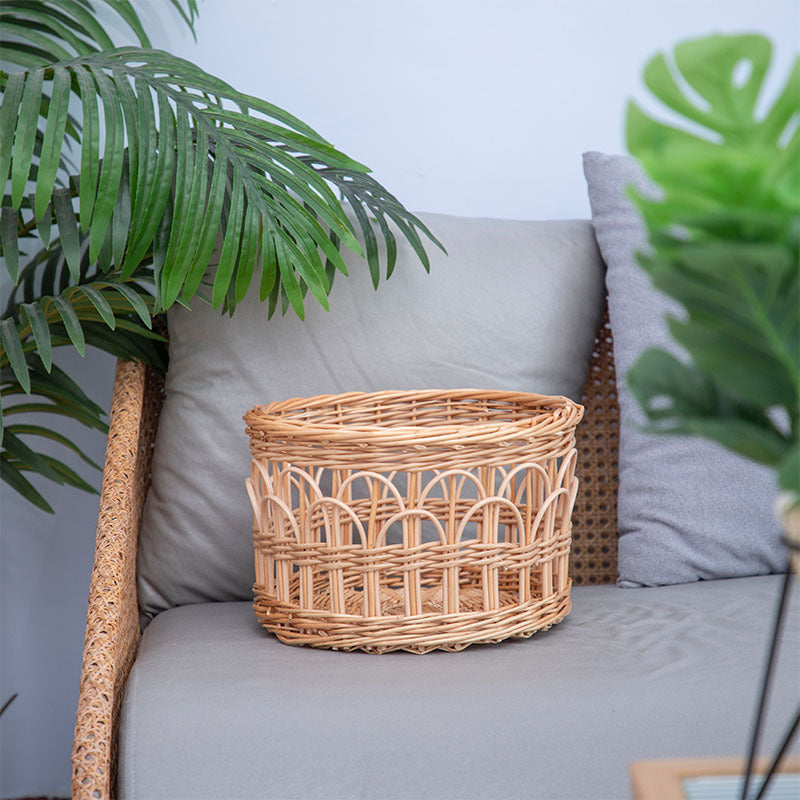 High-Quality Handcrafted Rattan Basket | Thrascher