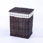 High-Quality Laundry Basket with Elegant Fabric Lining | Thrascher