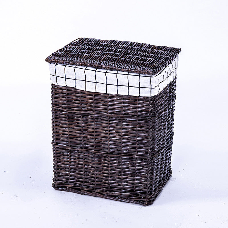 High-Quality Laundry Basket with Elegant Fabric Lining | Thrascher