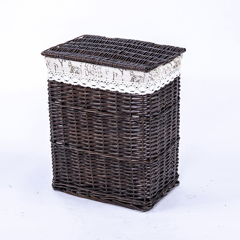 High-Quality Laundry Basket with Elegant Fabric Lining | Thrascher