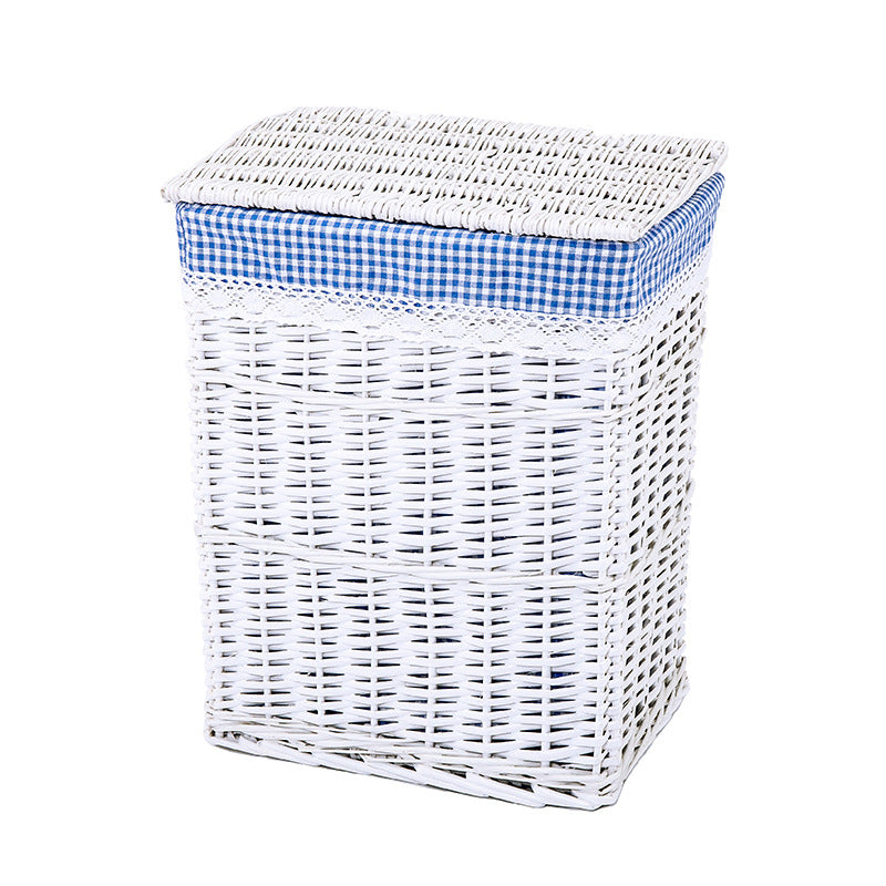 High-Quality Laundry Basket with Elegant Fabric Lining | Thrascher