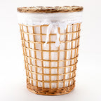 High-Quality Round Laundry Basket with Lid | Thrascher