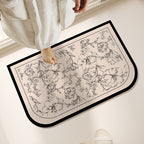 Home Decor Area Rug Non Slip | Thrascher